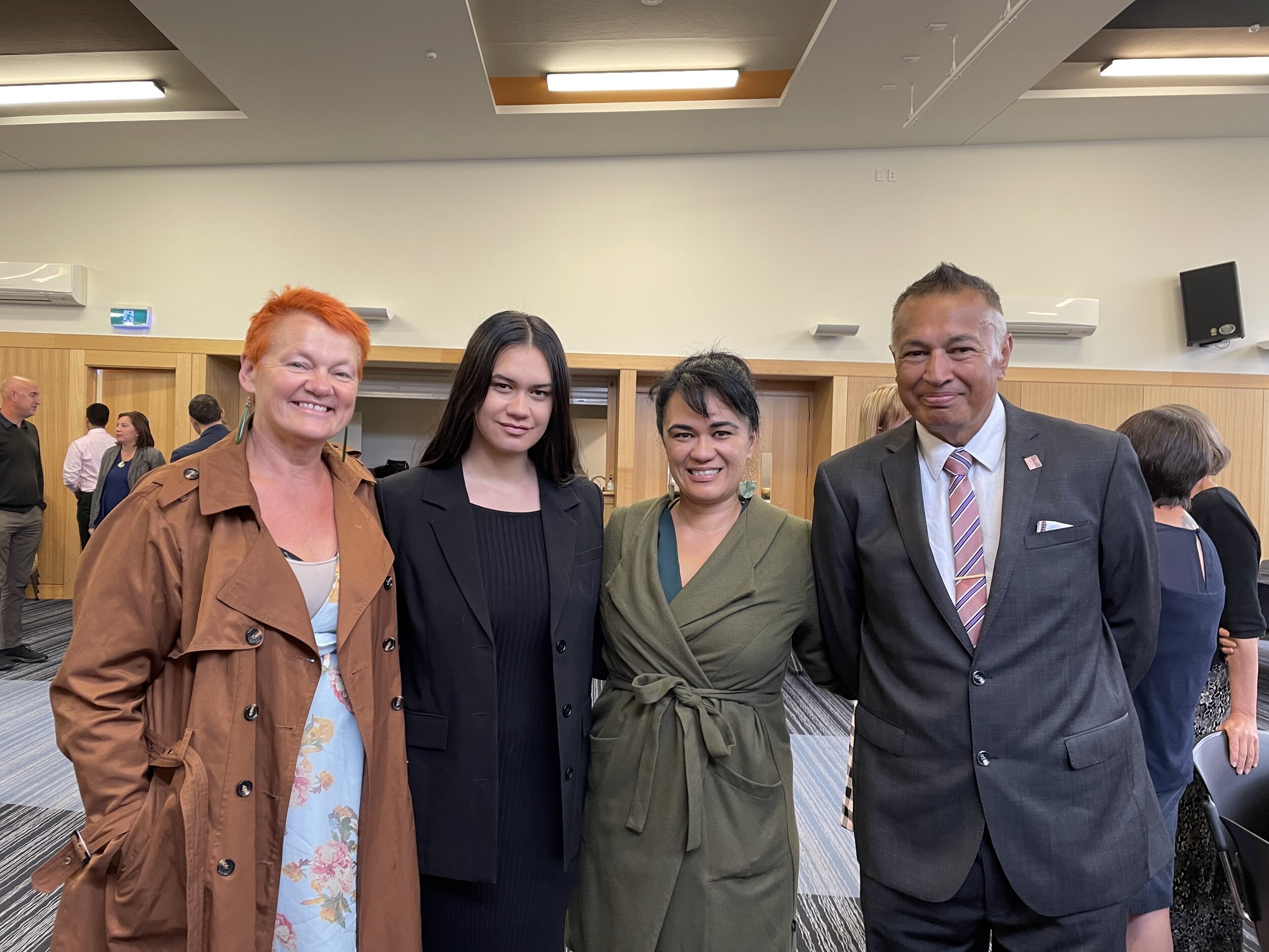 With Kaihautu Māori Partnerships for Nelson City Council (Pania Lee) and Tasman District Council (Te Waari Carkeek).